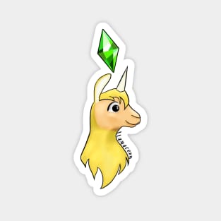 The Llamacorn Sticker